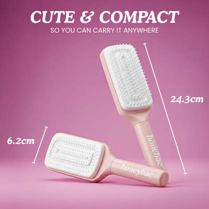 Honeybae Self-Cleaning Hair Brush