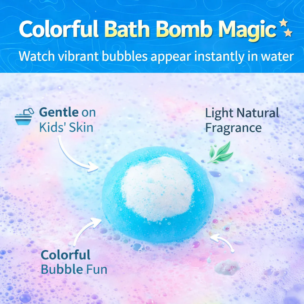BubblePop™ Surprise Bath Bombs WITH TOYS for KIDS