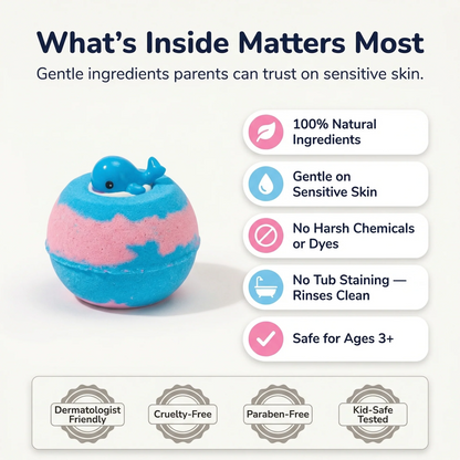 BubblePop™ Surprise Bath Bombs WITH TOYS for KIDS