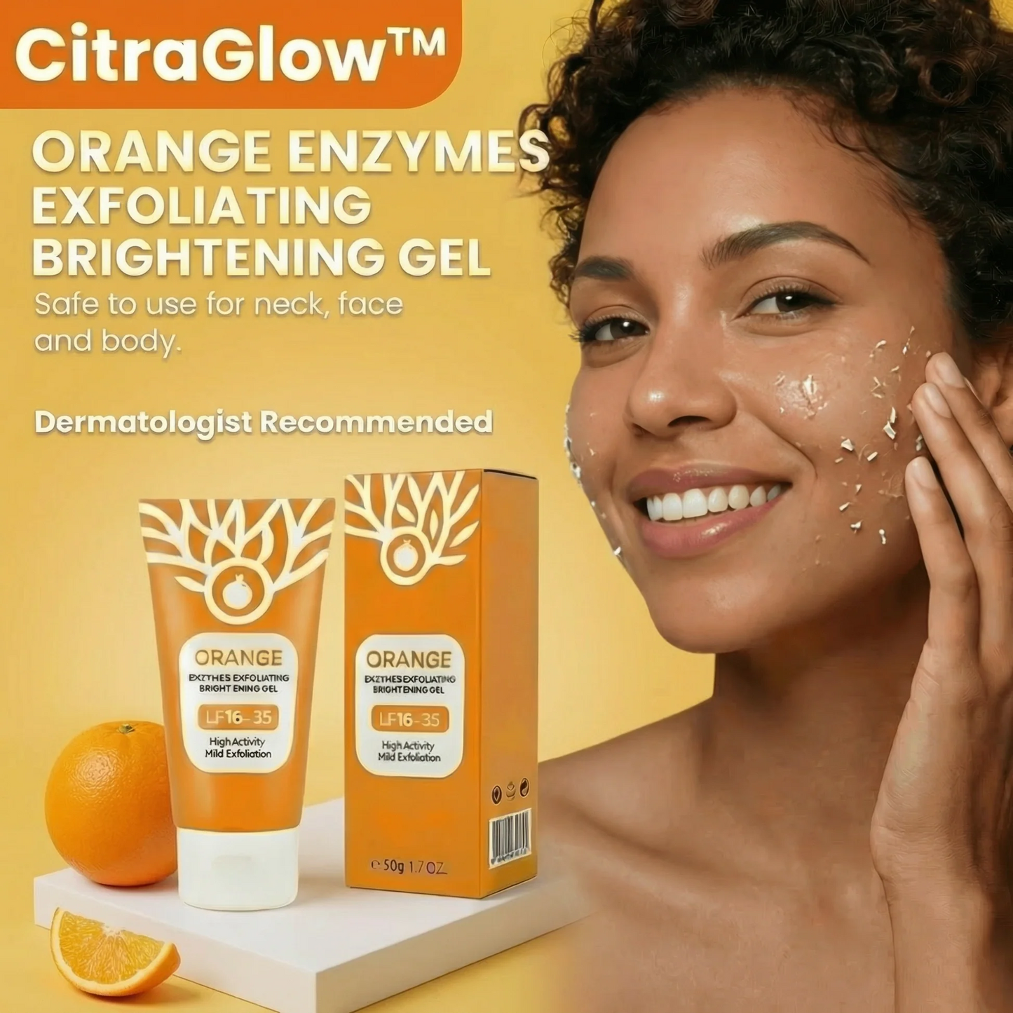 OrangeGlow™️ - Exfoliating Whitening Gel