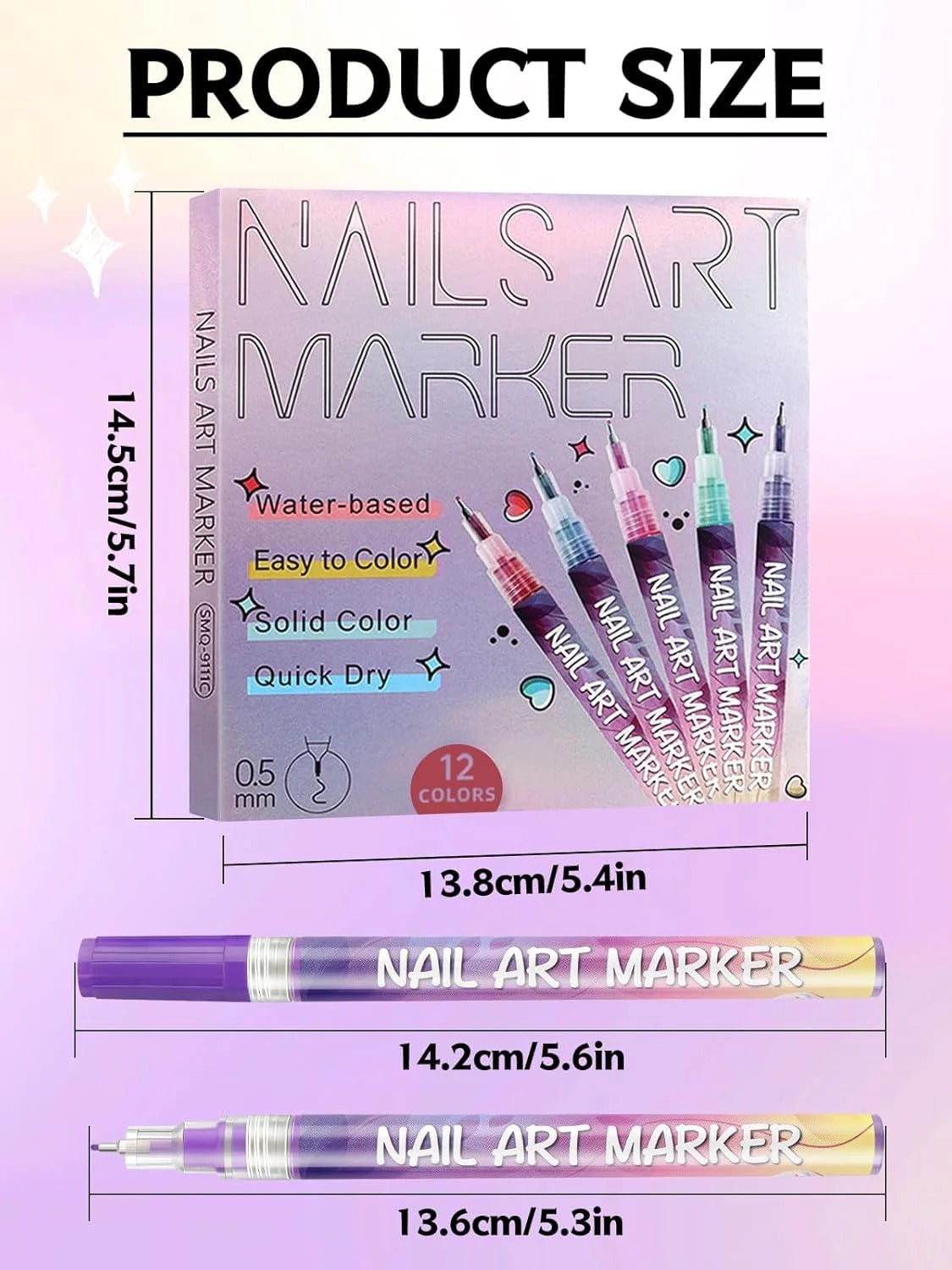 NailDoodle- Nail Art Marker Pens