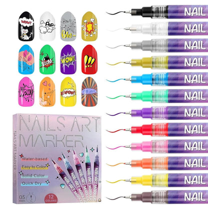 NailDoodle- Nail Art Marker Pens