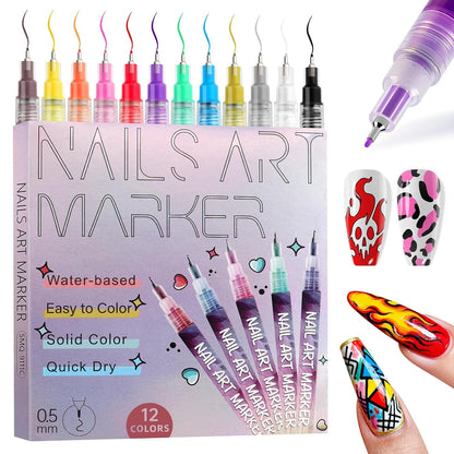 NailDoodle- Nail Art Marker Pens