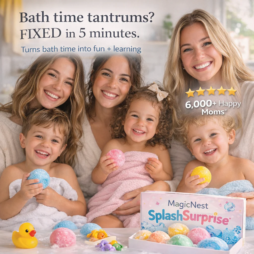 BubblePop™ Surprise Bath Bombs WITH TOYS for KIDS
