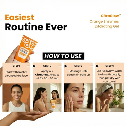 OrangeGlow™️ - Exfoliating Whitening Gel